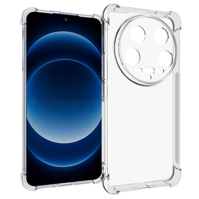 For Xiaomi 14 Ultra Clear Case Anti-Slip Soft TPU Back Phone Cover with Precise Lens Cutout For Xiaomi 14 Ultra Clear Case Anti-Slip Soft TPU Back Phone Cover with Precise Lens Cutout
